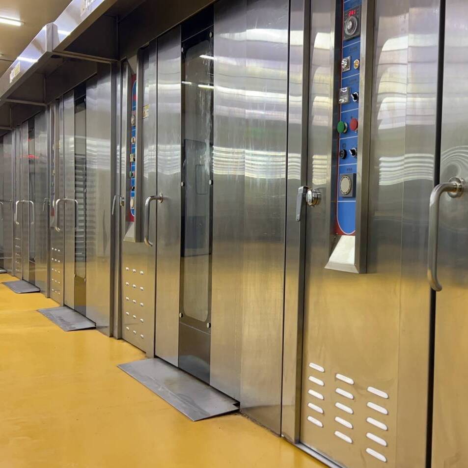 Rotary rack oven production line｜Hong Cheng Food Machinery